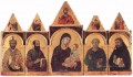 Políptico nº 28 Escuela de Siena Duccio